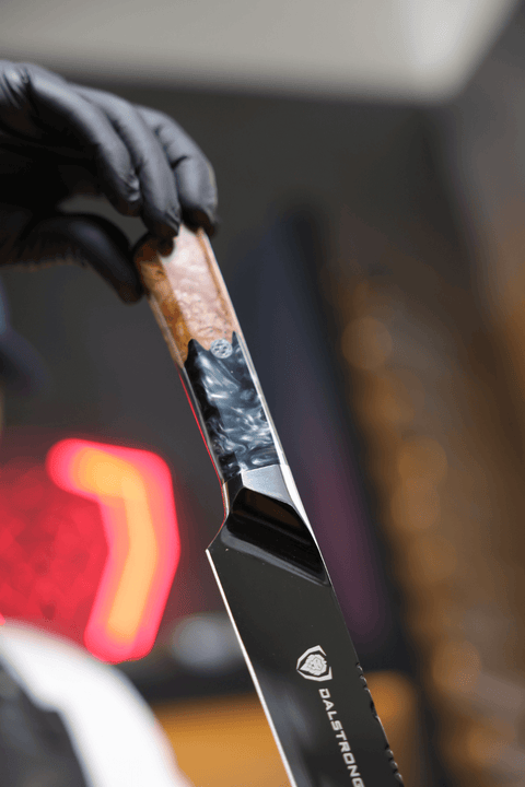 3 Piece Set | Slicing Knife. Fillet Knife & Meat Fork | Valhalla Series | Ravenstone Edition | Dalstrong ©