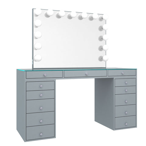 SlayStation® Pro 2.0 Tabletop + Vanity Mirror + 5 Drawer Units Bundle