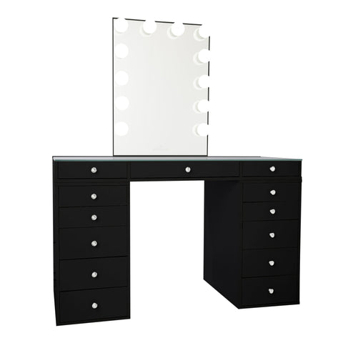 SlayStation® Plus 2.0 Tabletop + Vanity Mirror + 5 Drawer Units Bundle