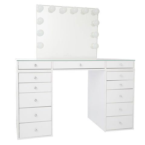 SlayStation® Plus 2.0 Tabletop + Vanity Mirror + 5 Drawer Units Bundle