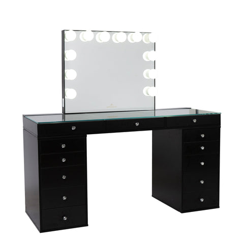 SlayStation® Pro 2.0 Tabletop + Vanity Mirror + 5 Drawer Units Bundle